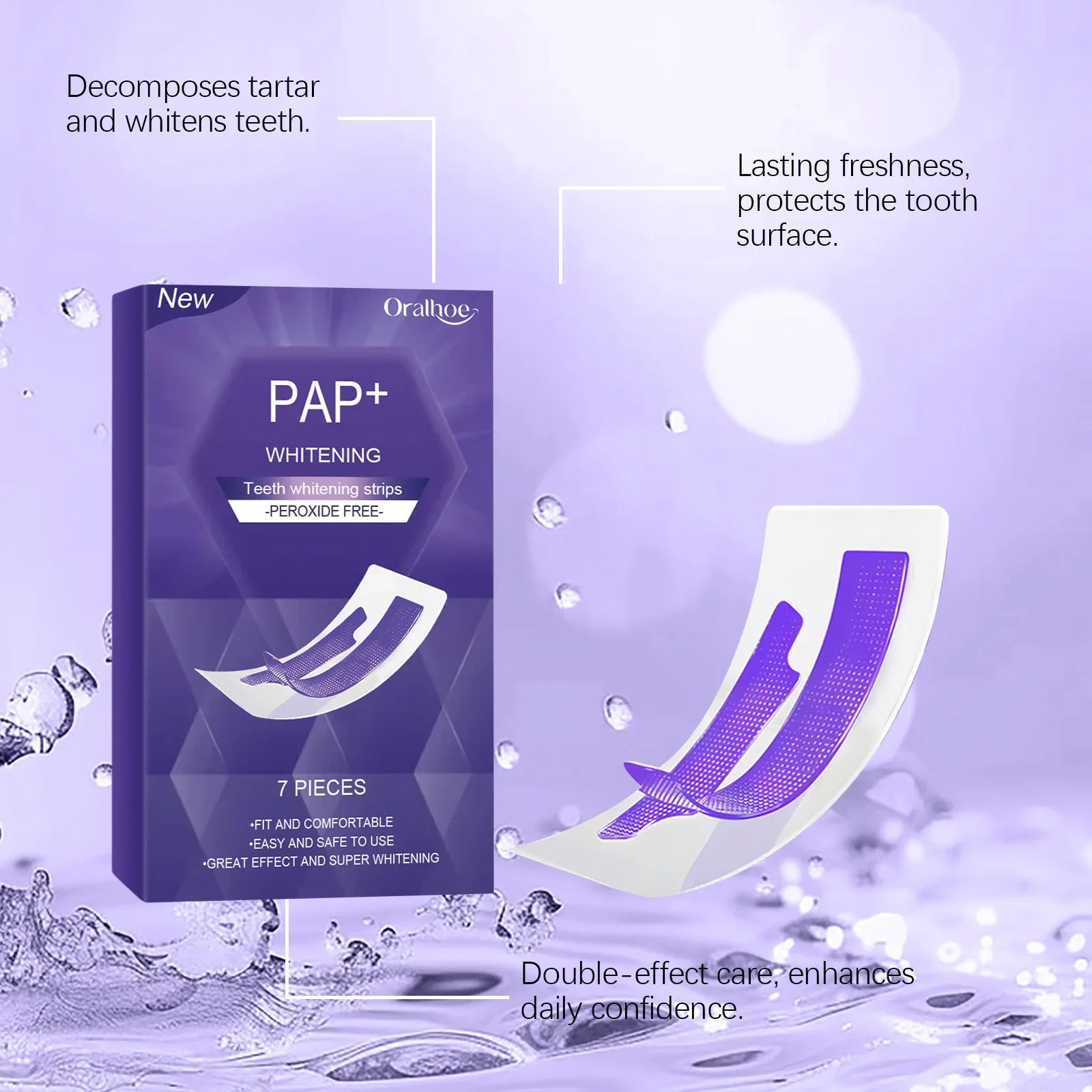 Whitening Strips for Bright Smiles