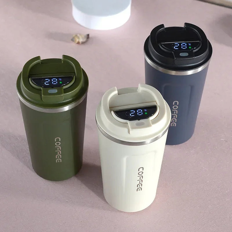 Smart Temperature Thermos Mug